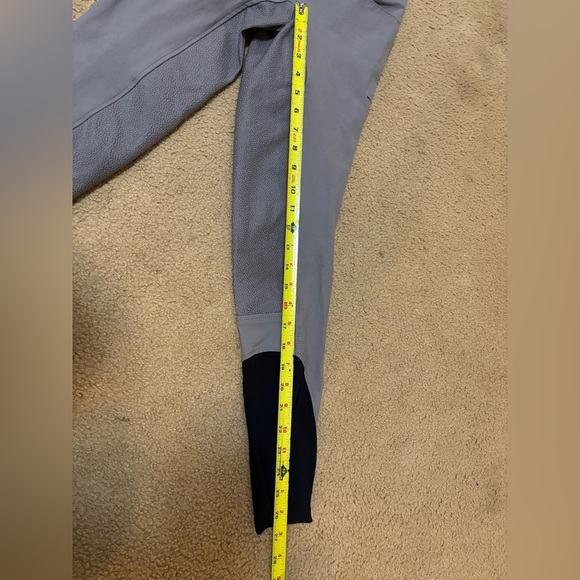 HONEY FULL GRIP GREY I RIDING BREECHES LAGUSO SIZE XS - Picture 10 of 16